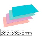 Vade de sobremesa Exacompta Aquarel carton forrado Colores pastel surtidos 585x385x5 mm