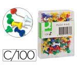 Señalizador de planos q-connect caja de 100 unidades colores surtidos