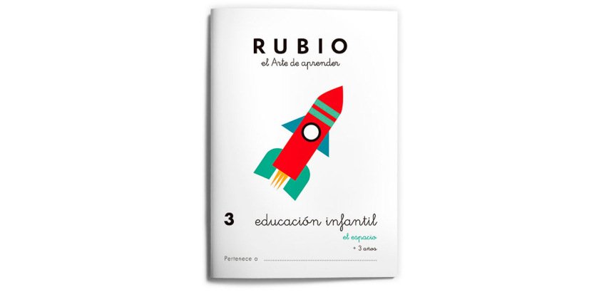 Cuaderno rubio educacion infantil 3 el espacio