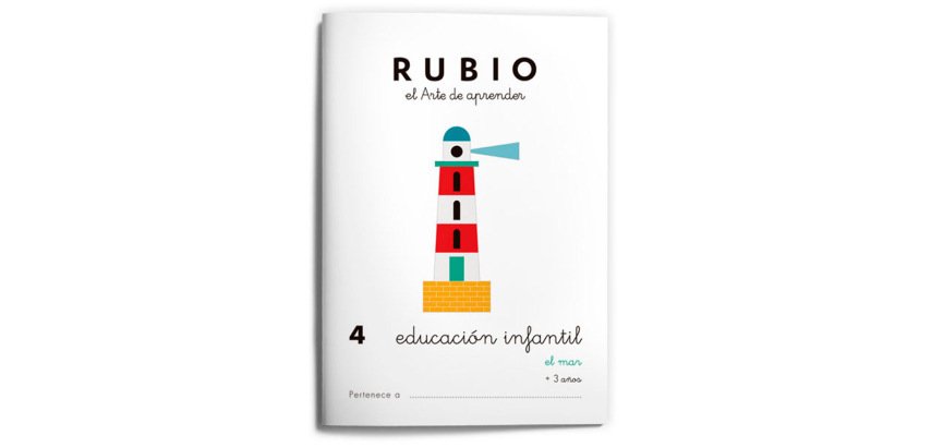 Cuaderno rubio educacion infantil 4 el mar