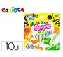 Rotuladores Carioca Perfumados punta maxi lavable caja de 10 unidades colores surtidos