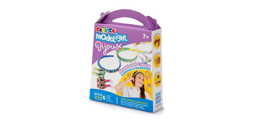 Pasta de modelar carioca modelight bijoux pendientes y turbantes