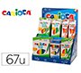 Lapices de colores carioca expositor de sobremesa con 67 unidades surtidas