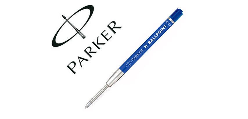 Recambio boligrafo parker originals economico azul punta media