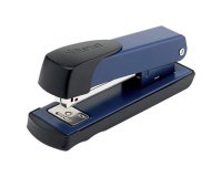 Grapadora rexel meteor metalica capacidad de grapado 20 hojas usa grapas 24/6 y 26/6 color azul
