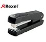 Grapadora rexel meteor metalica capacidad de grapado 20 hojas usa grapas 24/6 y 26/6 color negro