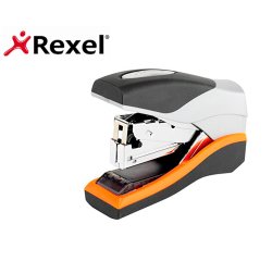 Grapadora rexel optima 40 compact metalica capacidad de grapado 40 hojas usa grapas optima 26/6 color