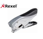 Grapadora rexel de tenaza squale 56 metalica capacidad de grapado 25 hojas usa grapas 24/6 y 26/6 color
