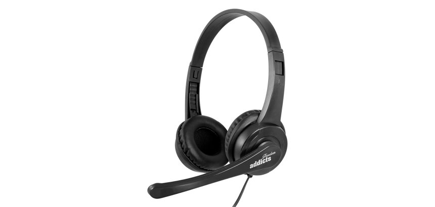Auricular ngs vox 505 microfono y control de volumen diadema ajustable