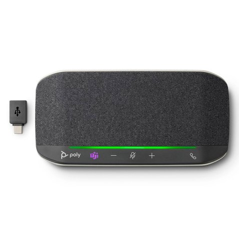 Altavoz poly sync sy10-m manos libres conexion usb-a/c luces led proteccion ip64