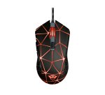 Raton trust gxt133 locx gaming optico luces led 800-4000 ppp 6 botones usb 2.0 cable 1,80 m color negro