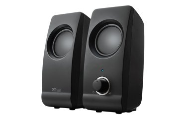 Altavoces trust remo 2.0 potencia maxima 16 w control volumen conexion usb 2.0 jack 3.5 mm color negro