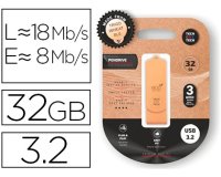 Memoria usb Tech One Tech Ecotech biodegradable 32 gb usb 3.2