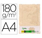 Papel pergamino liderpapel din a4 con bordes 180 gr color crema paquete de 50 hojas