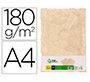 Papel pergamino liderpapel din a4 con bordes 180 gr color crema paquete de 50 hojas