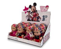 Muñeco baby pelon disney super solidario expositor de 12 unidades surtidas
