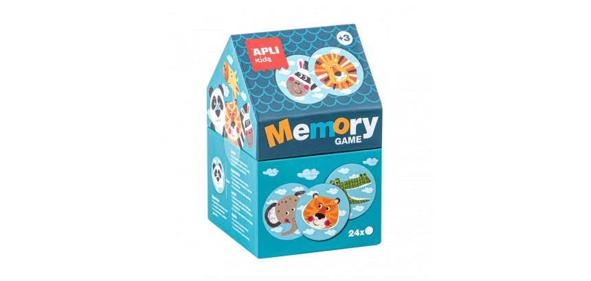 Juego apli didactico memory casita safari