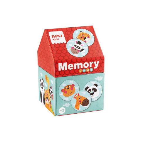 Juego apli didactico memory casita safari