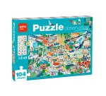 Puzle apli observacion de la ciudad 104 piezas tamaño 5x5 cm