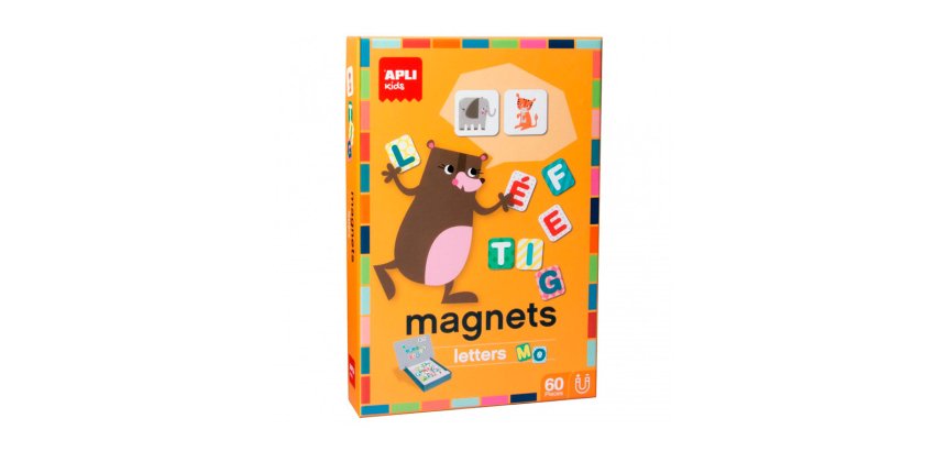 Juego apli didactico magnetico letras