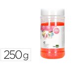 Purpurina liderpapel fantasia color metalico naranja pastel bote de 250 gr