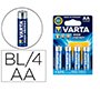 Pilas AA LR06 Varta longlife Power - Blister de 4