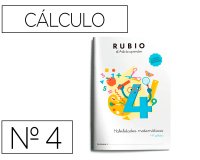 Cuaderno rubio habilidades matematicas + 4 años