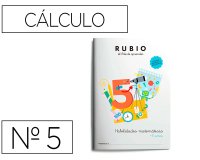 Cuaderno rubio habilidades matematicas + 5 años