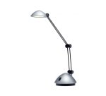 Lampara de escritorio archivo 2000 led 3w 200lm brazo articulado luz calida plata metalizado