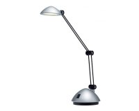 Lampara de oficina archivo 2000 con brazo doble articulado regulable en altura led 3w color plata
