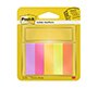 Bloc de notas adhesivas quita y pon post-it mininotas energetic colour 15 x 50 mm 50 hojas pack de 5 unidades