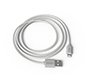 Cable groovy usb 2.0 a apple lightning longitud 1 m color blanco