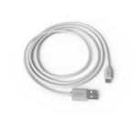 Cable groovy usb-a a micro usb longitud 1 m color blanco