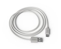 Cable groovy usb-a a tipo c longitud 1 mt color blanco