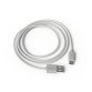 Cable groovy usb-a a tipo c longitud 1 mt color blanco