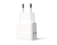 Cargador de pared groovy 2 usb color blanco