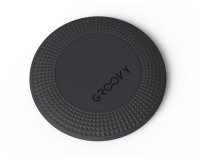 Cargador inalámbrico Groovy 5w para smartphone Gris oscuro