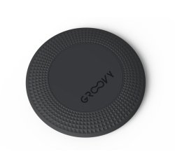 Cargador inalámbrico Groovy 5w para smartphone Gris oscuro