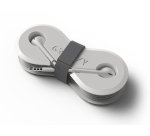 Auriculares groovy con microfono y estuche conector jack 3,5 mm color blanco