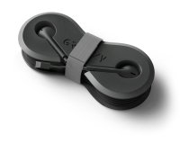 Auriculares groovy con microfono y estuche conector tipo-c color negro