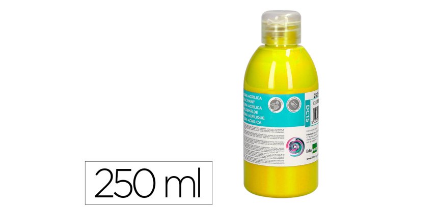 Pintura acrílica Liderpapel - Bote de 250 ml