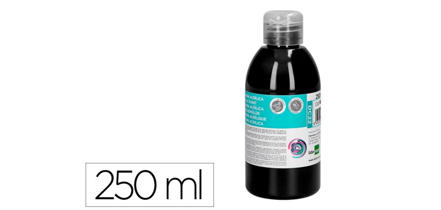 Pintura acrílica Liderpapel - Bote de 250 ml