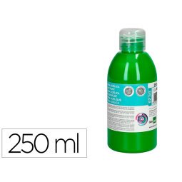 Pintura acrilica liderpapel bote de 250 ml verde