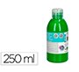 Pintura acrilica liderpapel bote de 250 ml verde