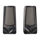 Altavoces q-connect bluetooth con iluminación rgb pot encia maxima 2x3w control de volumen color negro