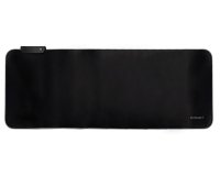 Alfombrilla para raton q-connect xxl iluminacion led conexion usb color negro 800x300x4 mm