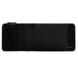 Alfombrilla para raton q-connect xxl iluminacion led conexion usb color negro 800x300x4 mm