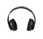 Auricular q-connect bluetooth diadema ajustable y plegable con microfono alcance 10 m color negro