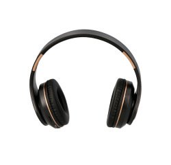 Auricular q-connect bluetooth diadema ajustable color negro