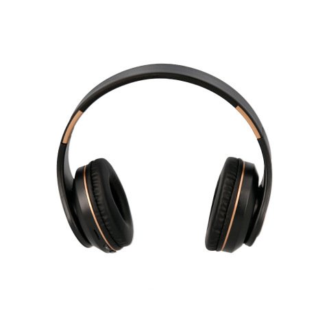 Auricular q-connect bluetooth diadema ajustable y plegable con microfono alcance 10 m color negro